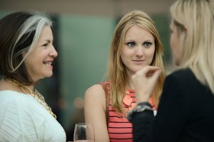  Inspiring girls to aspire to entrepreneurship - image - women talking in a group of three