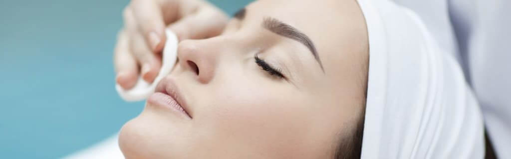 An Interview with Sam Pearce at The Potting Shed Spa - image - woman getting a facial