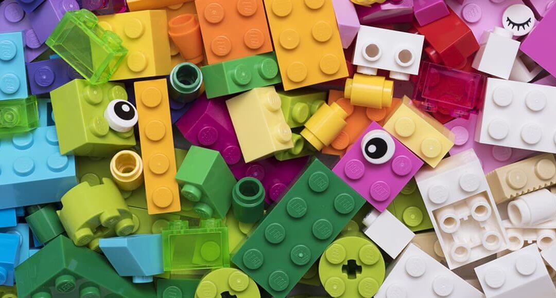 Brick By Brick: What Small Businesses Can Learn From Lego image - different coloured Lego pieces